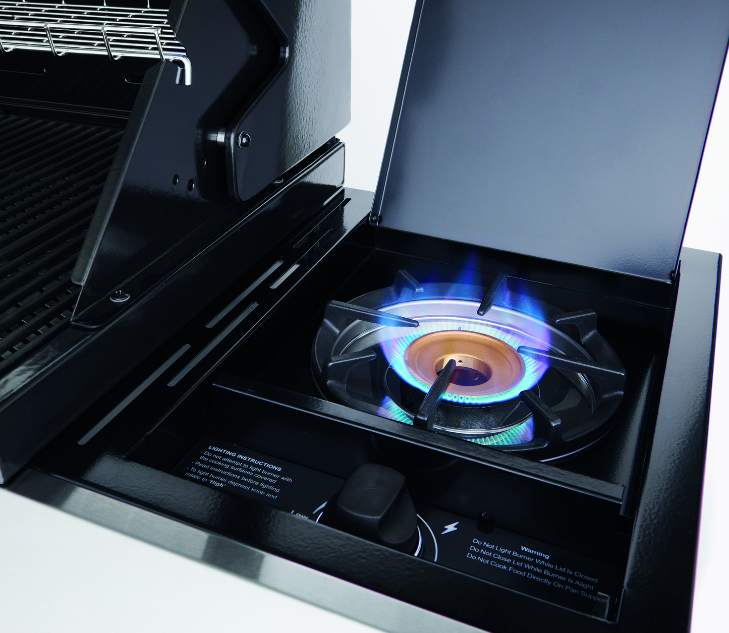 1200E Series - 5 Burner BBQ & Side Burner Trolley