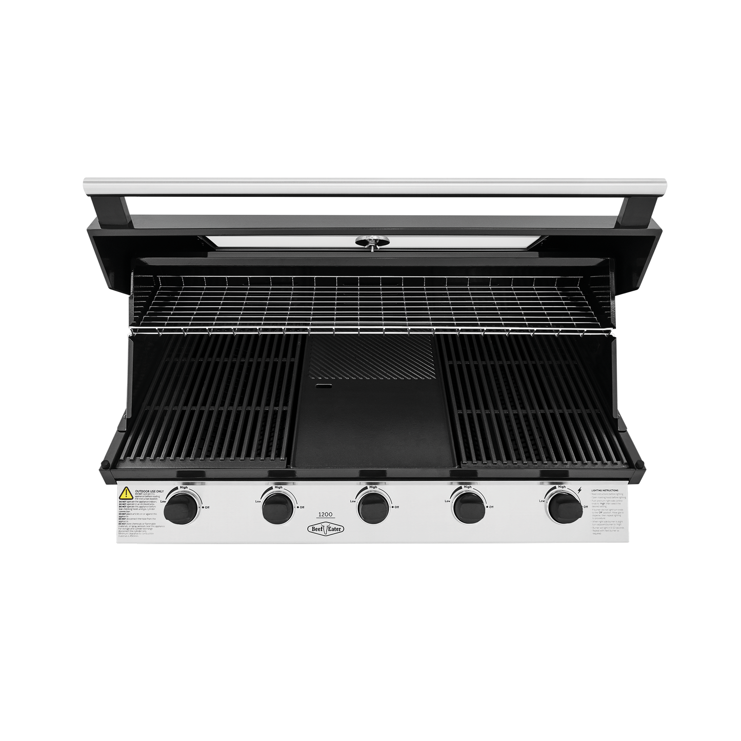 1200E Series - 5 Burner Built In BBQ