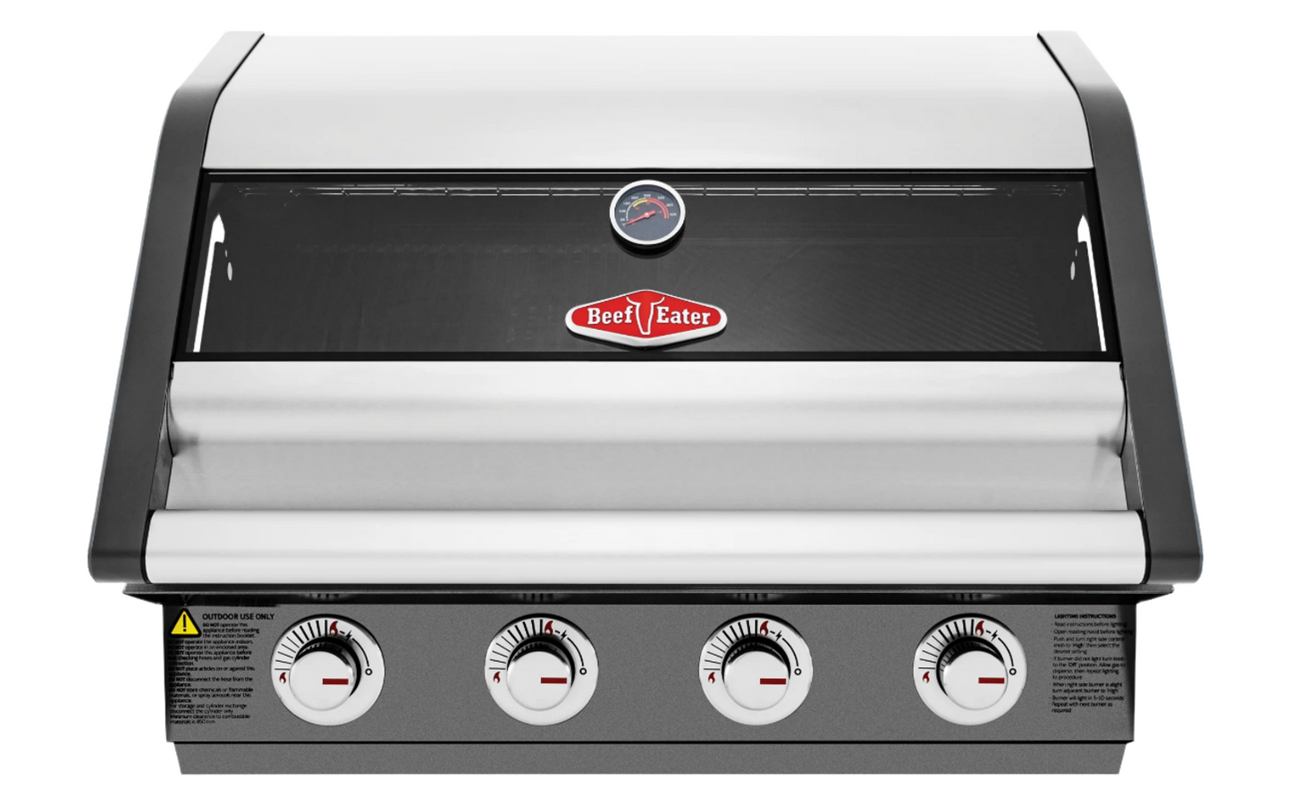 1600E Series - 4 Burner Built In BBQ