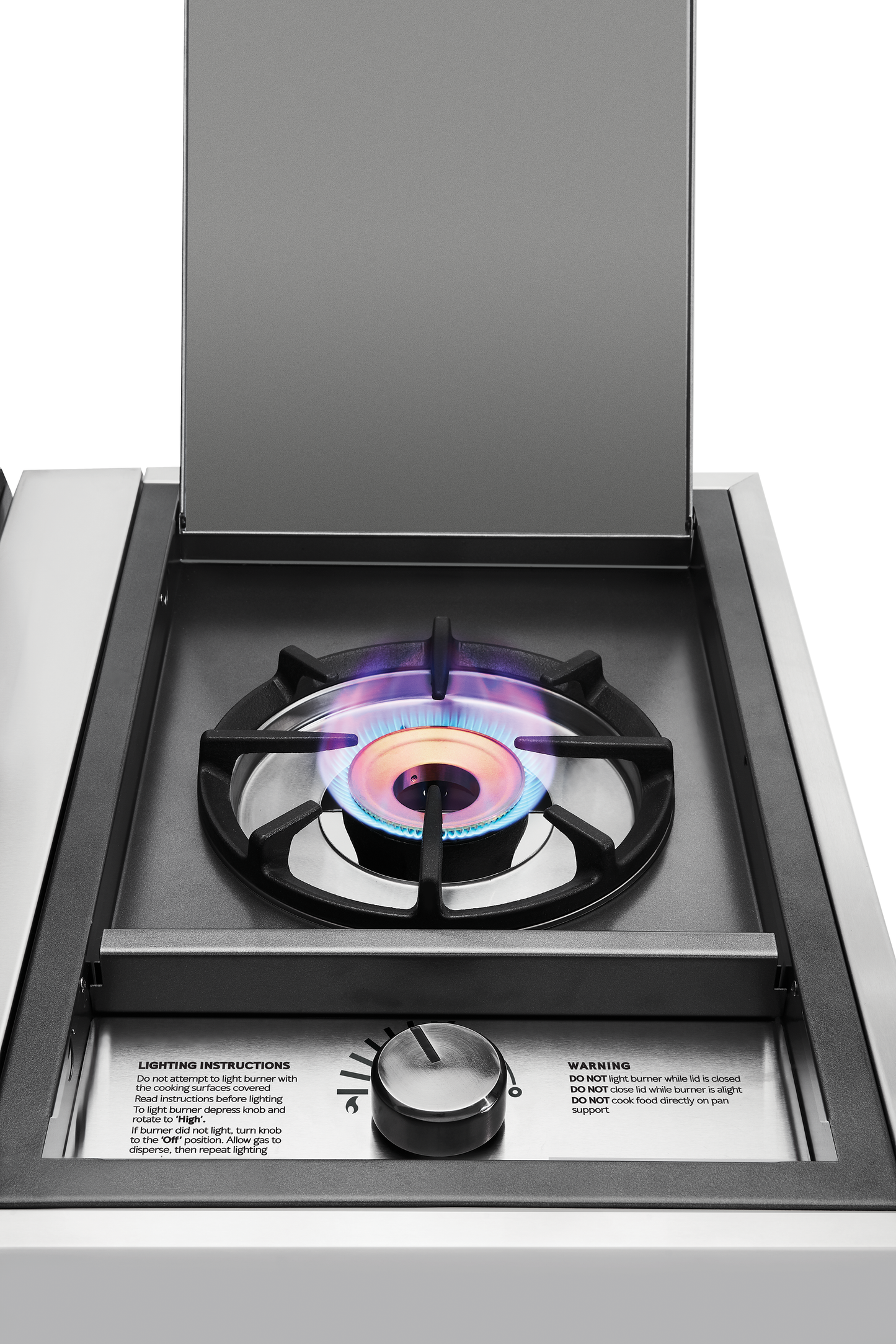 1500 Series - 3 Burner BBQ & Side Burner Trolley