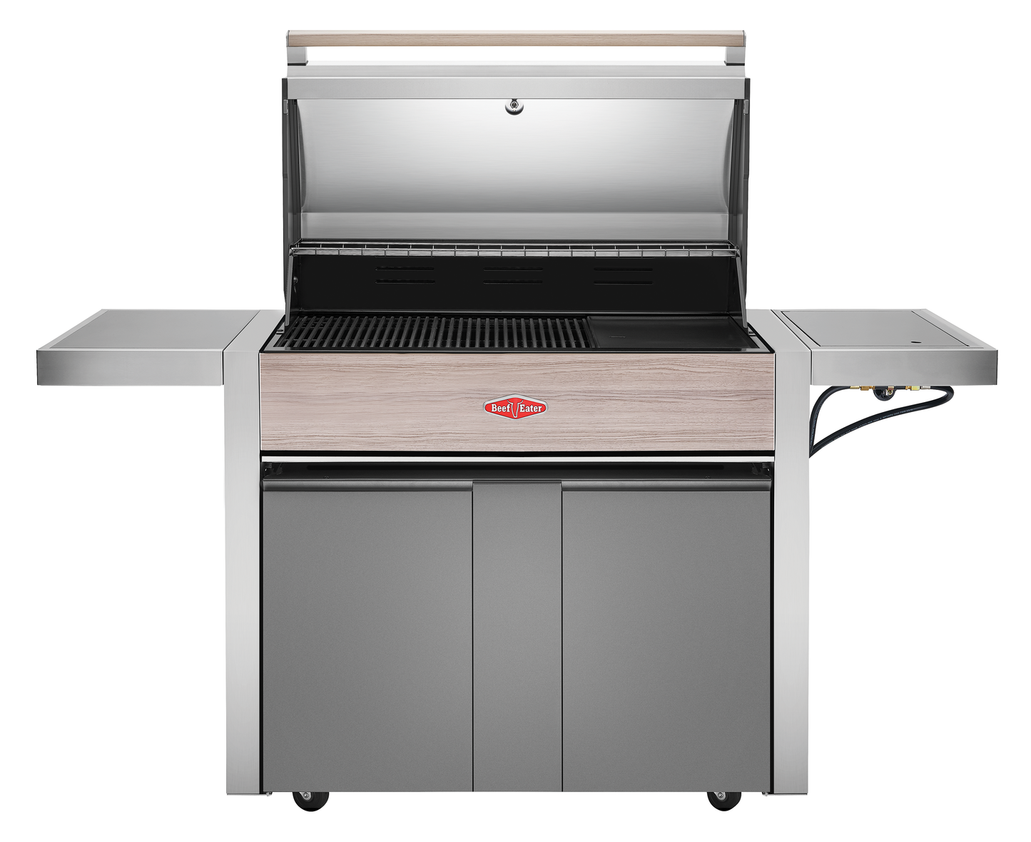 1500 Series - 5 Burner BBQ & Side Burner Trolley