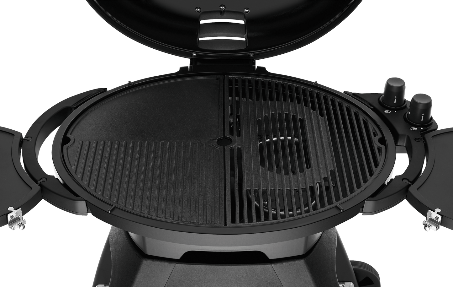 Bigg Bugg 2 Burner BBQ & Trolley - Amber Enamel