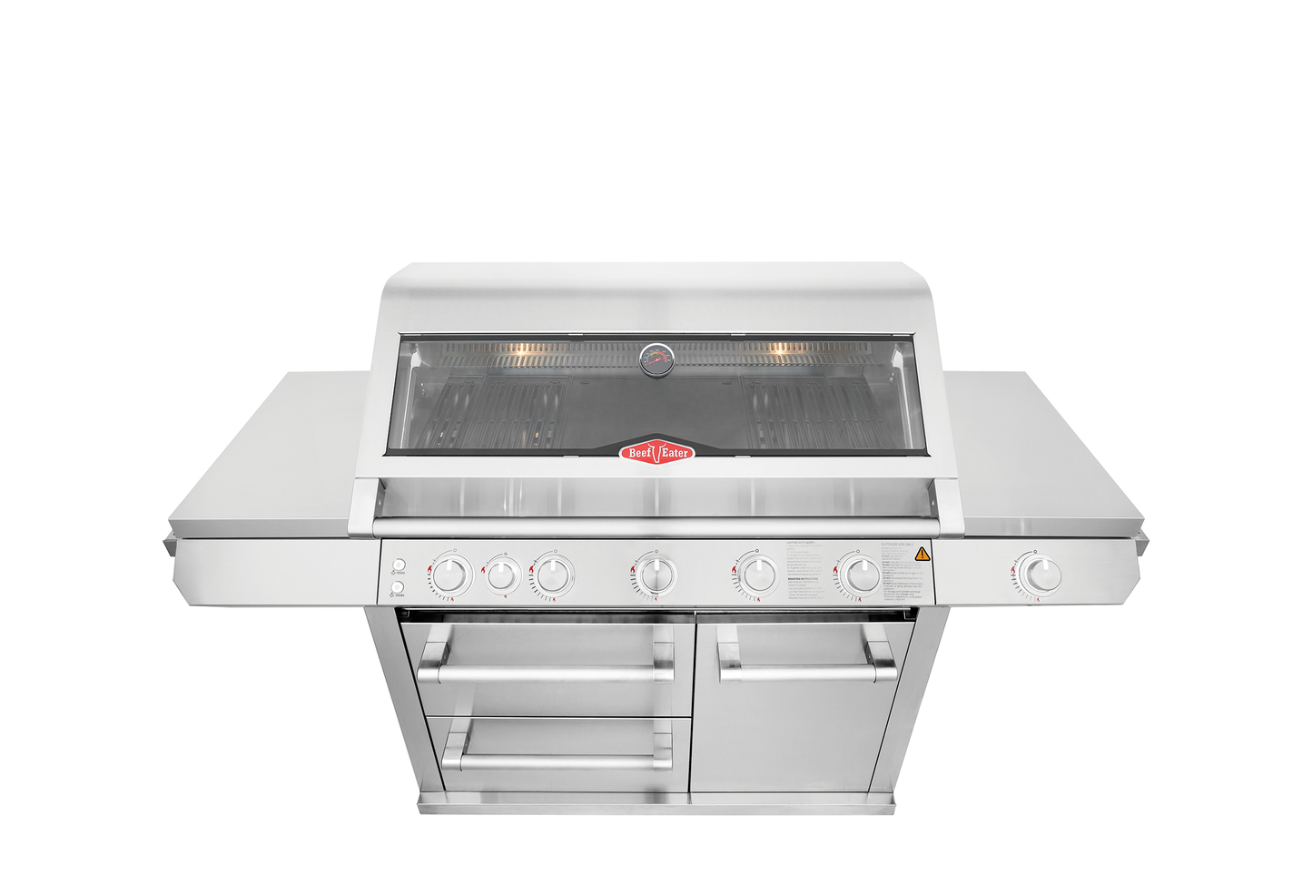 7000 Series Premium 5 Burner BBQ & Side Burner Trolley
