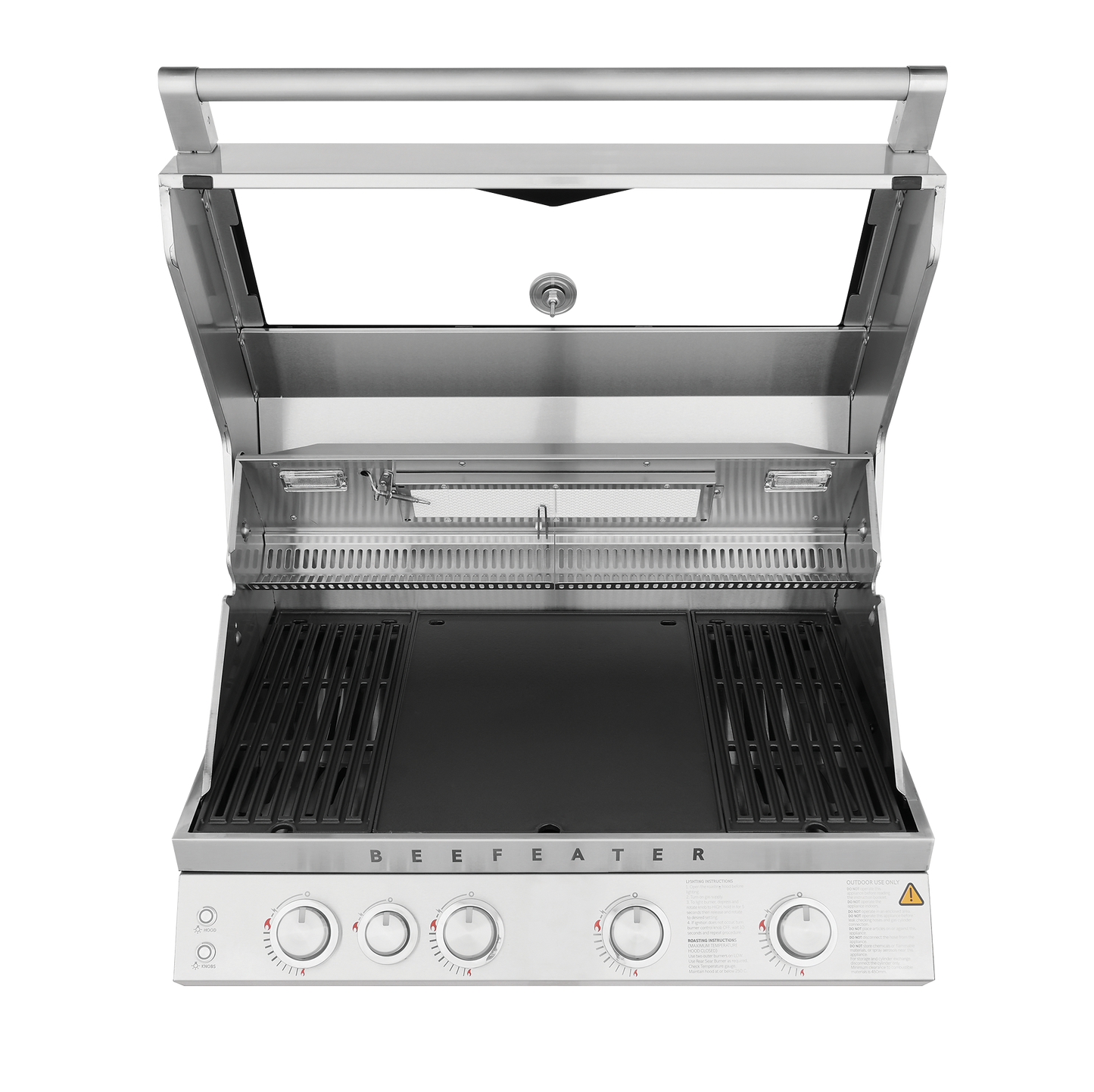 7000 Series Premium 4 Burner Built In BBQ