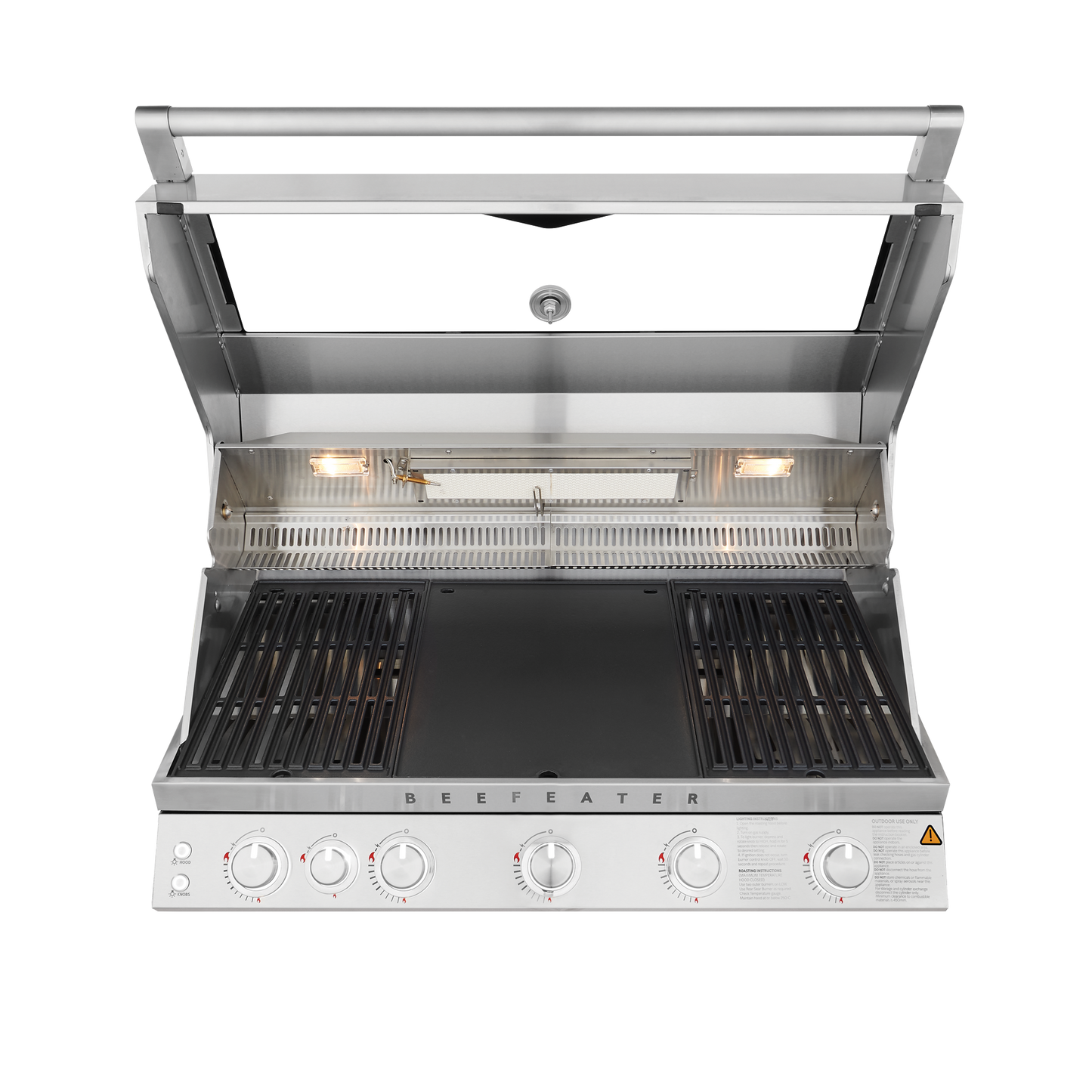 7000 Series Premium 5 Burner Built In BBQ