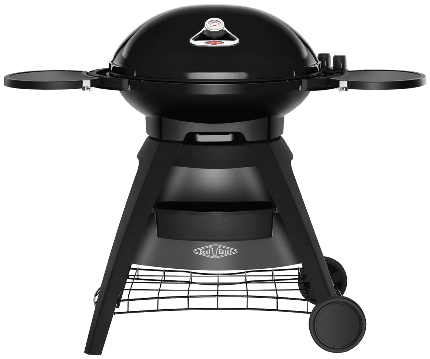 Bigg Bugg 2 Burner BBQ & Trolley - Graphite Enamel