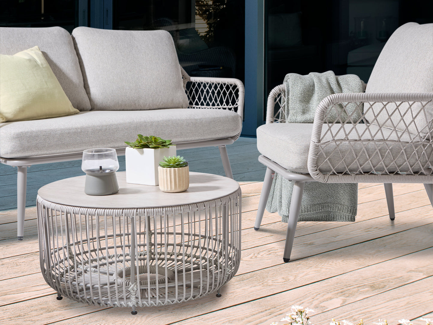 Toulon 4-Seat Lounge Set