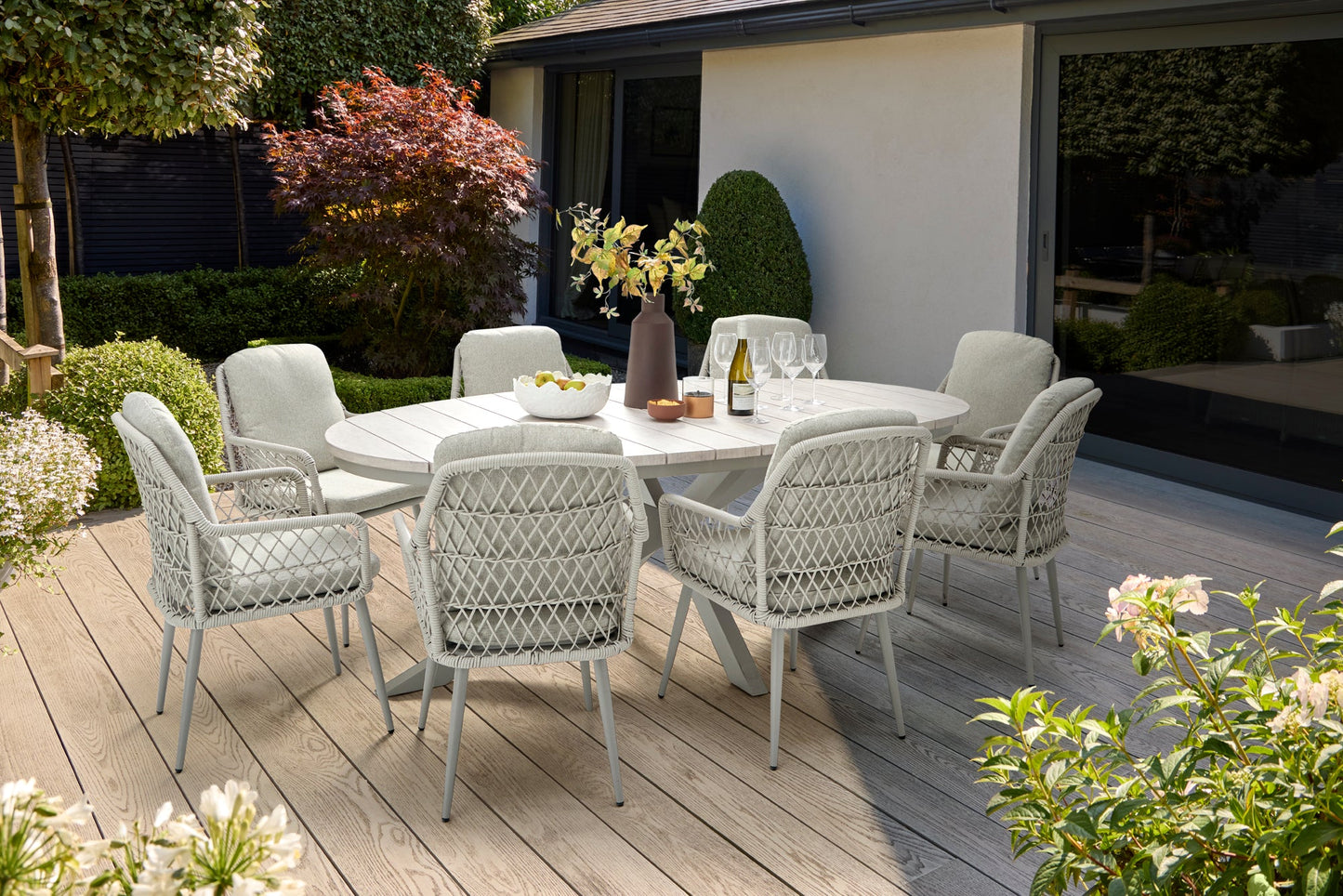 Toulon 8-Seat Dining Set