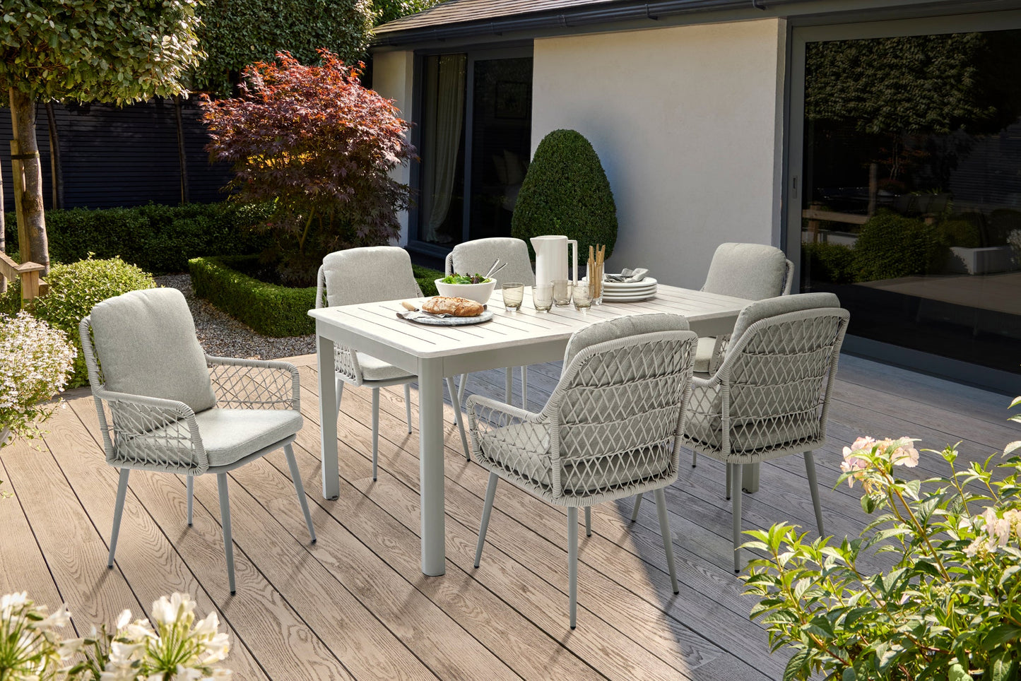 Toulon Dining Set with Extending Table