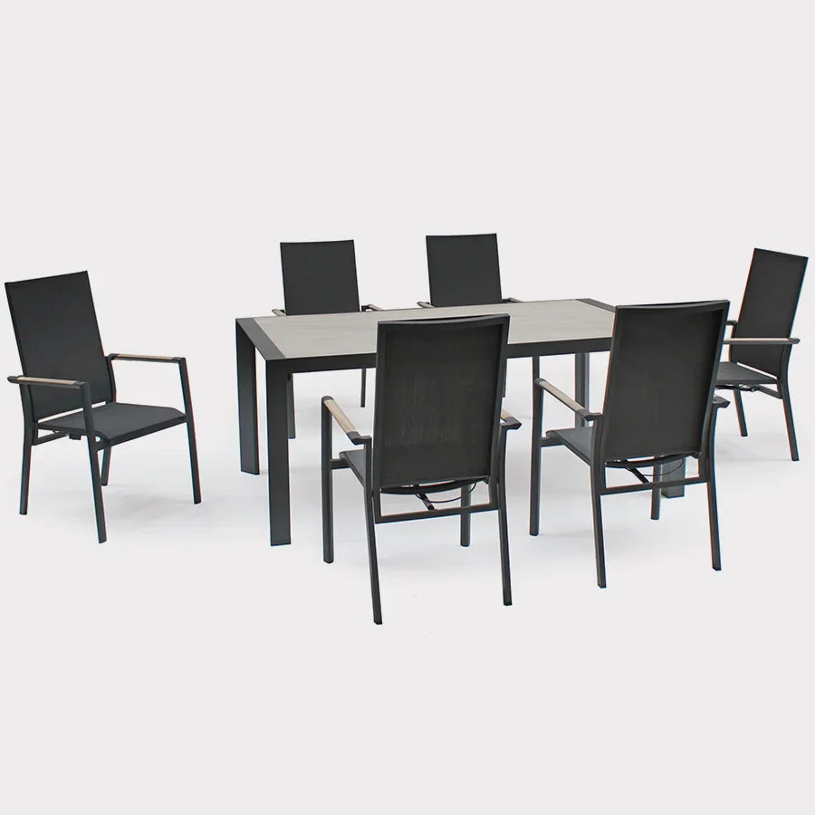 Surf 6 Seat Dining Set
