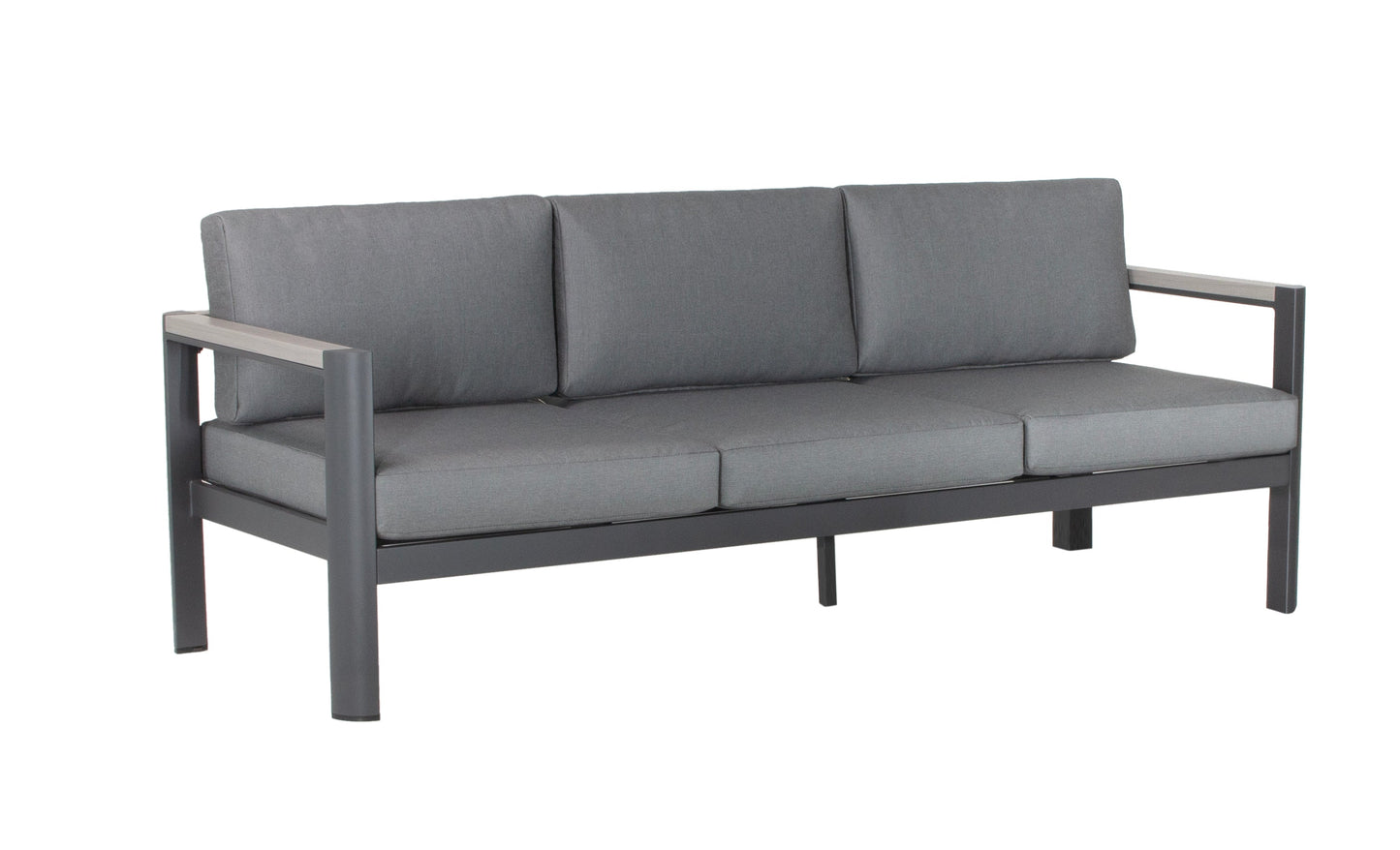 Gio 5 Seat Lounge Set with Coffee Table and Free Fire Pit Coffee Table