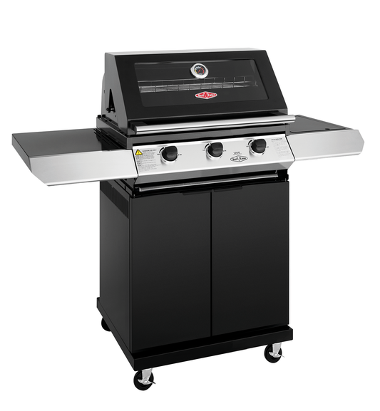 1200E Series - 3 Burner BBQ & Side Burner Trolley
