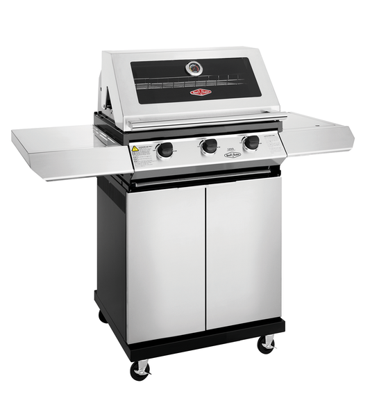 1200S Series - 3 Burner BBQ & Side Burner Trolley