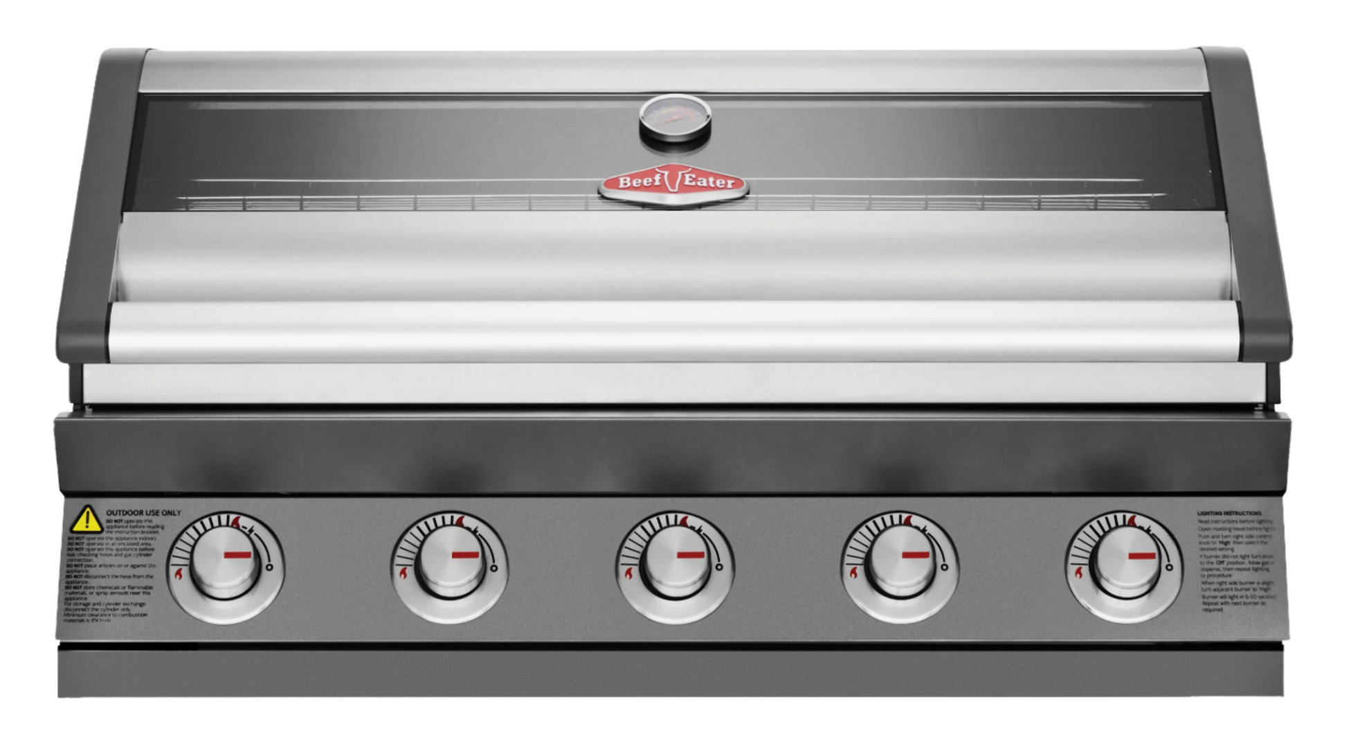 1600E Series - 5 Burner Built In BBQ