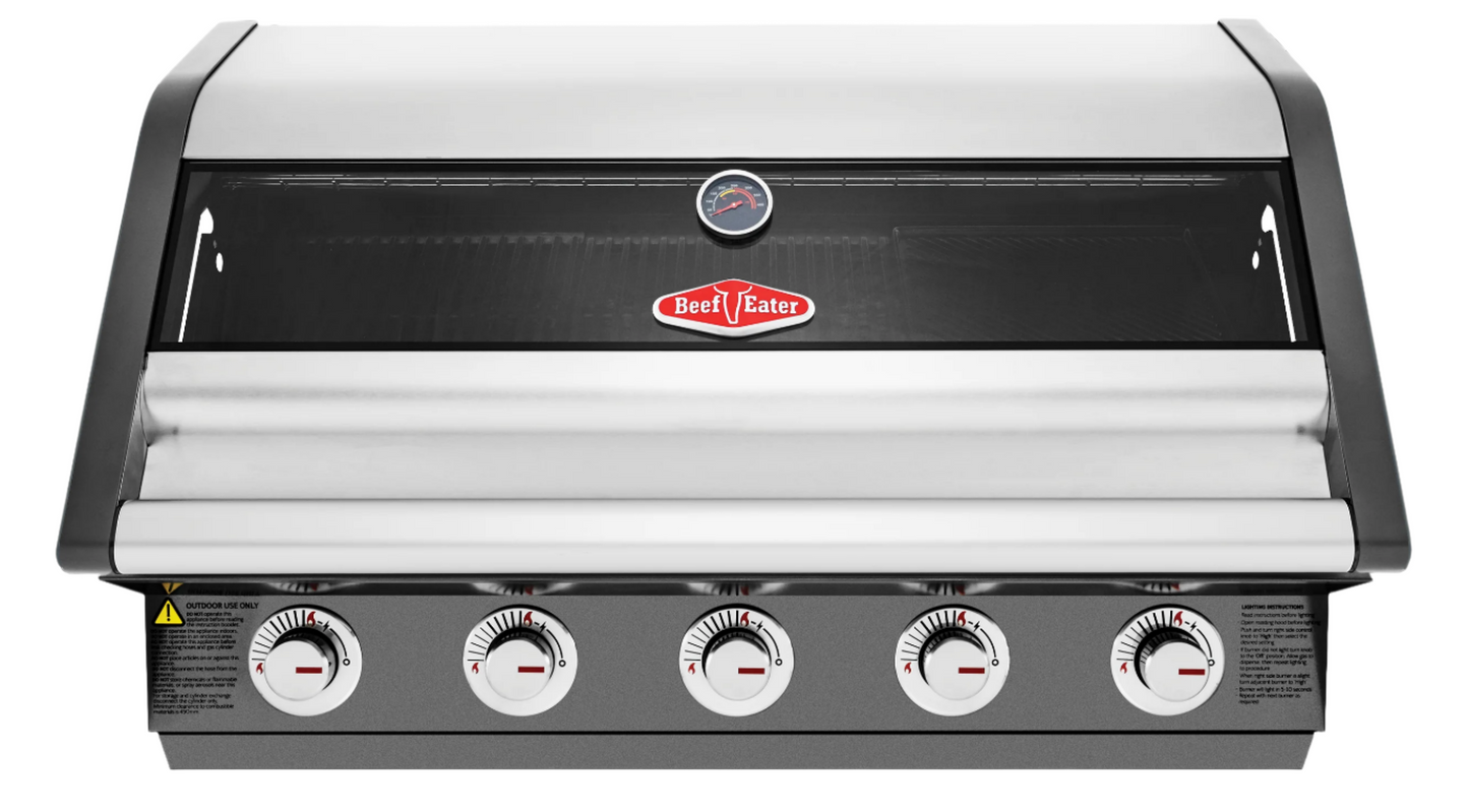 1600E Series - 5 Burner Built In BBQ