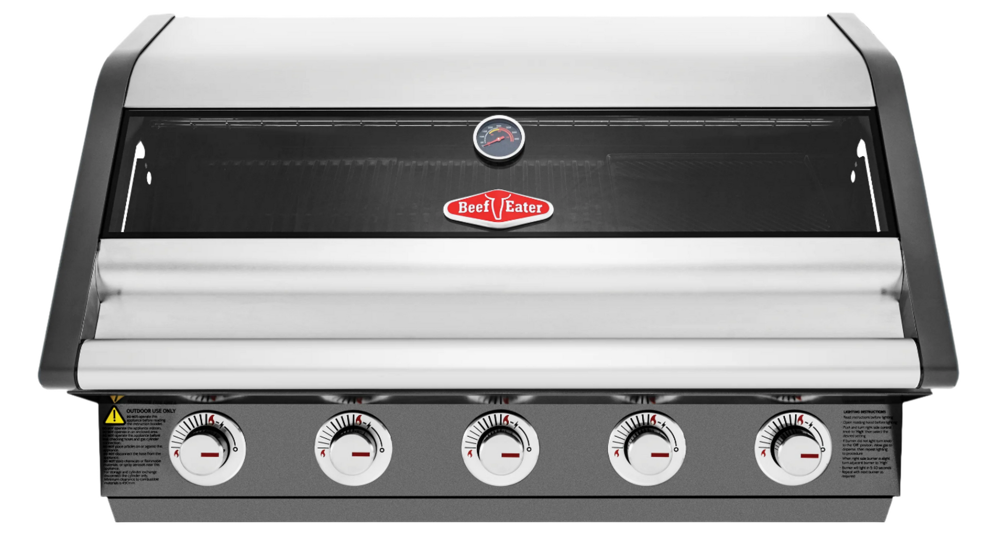 1600E Series - 5 Burner Built In BBQ