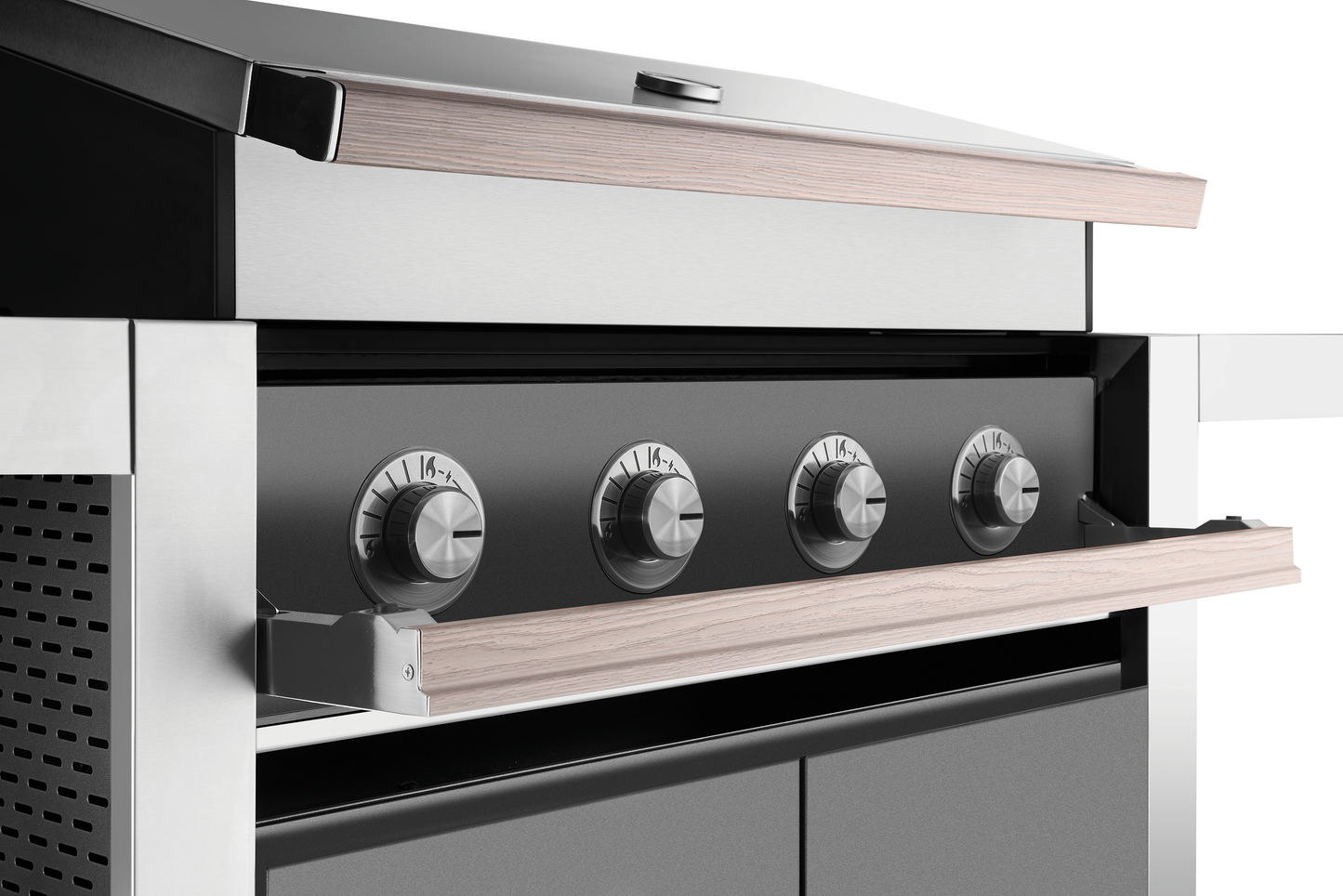 1500 Series - 3 Burner Built In BBQ