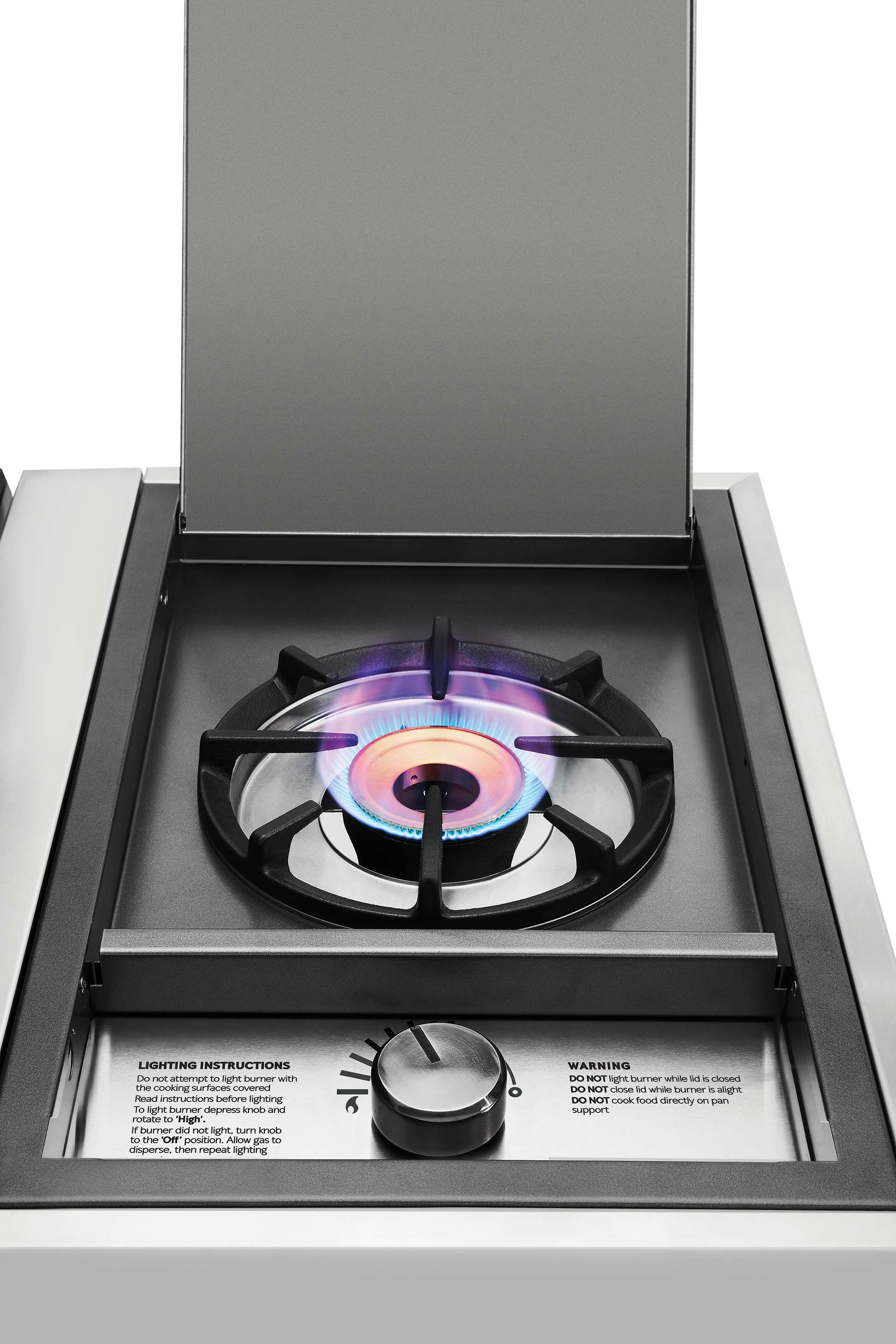 1500 Series - 3 Burner BBQ & Side Burner Trolley