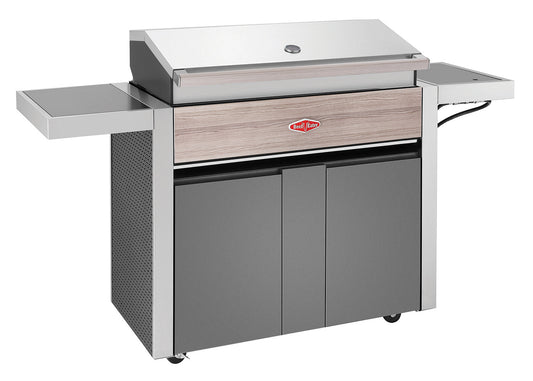 1500 Series - 5 Burner BBQ & Side Burner Trolley