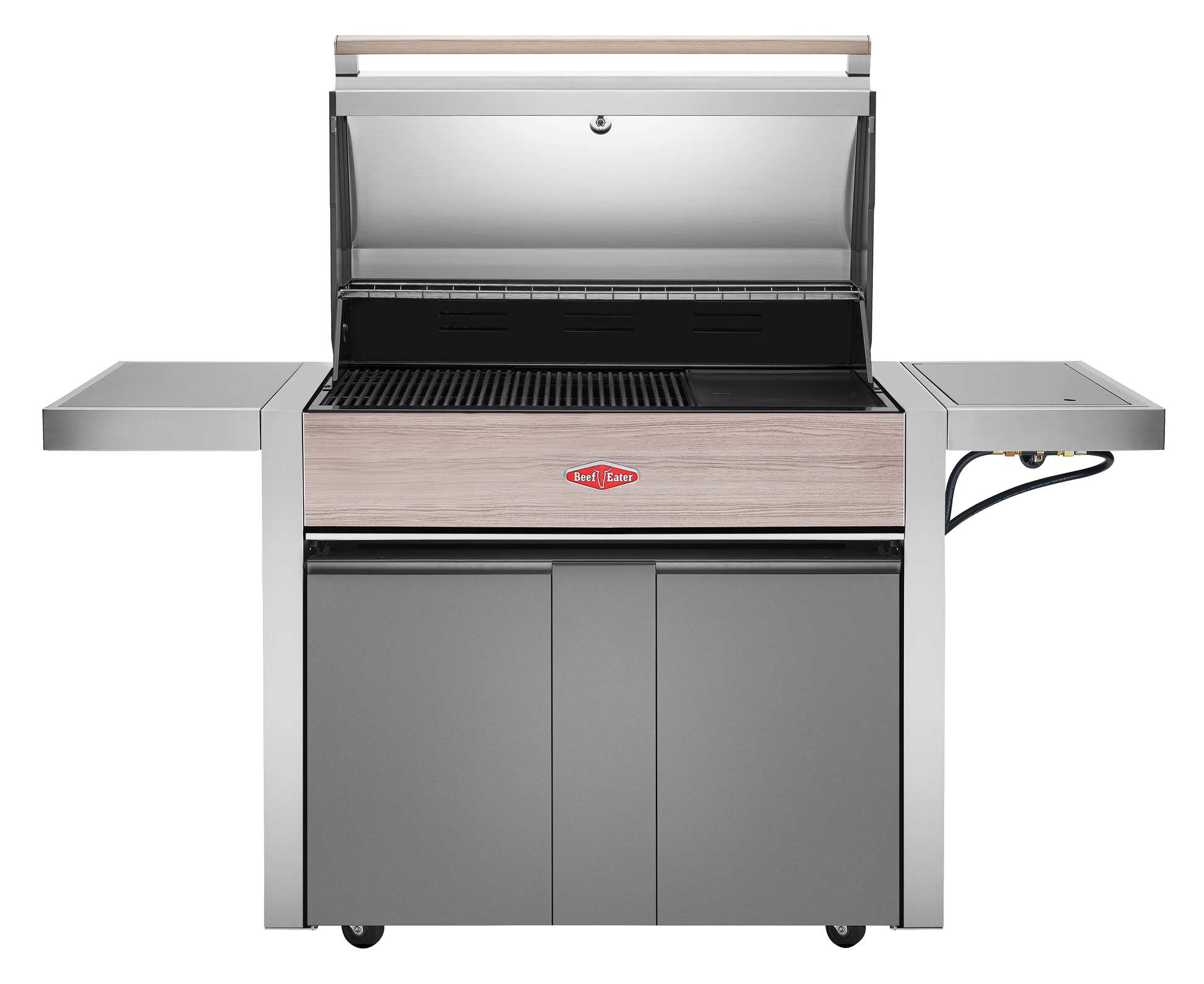 1500 Series - 5 Burner BBQ & Side Burner Trolley
