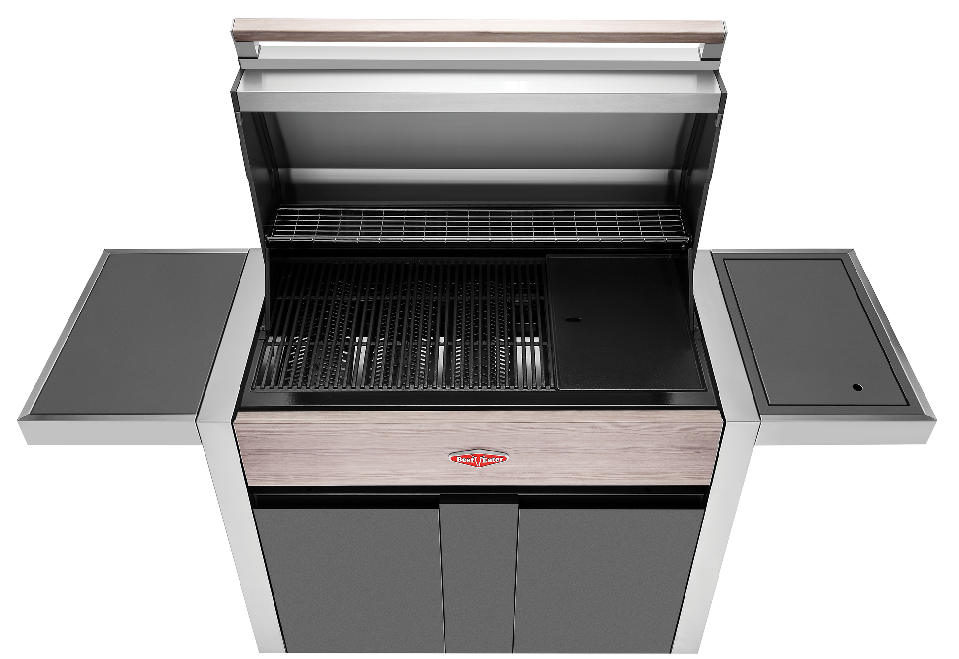 1500 Series - 5 Burner BBQ & Side Burner Trolley