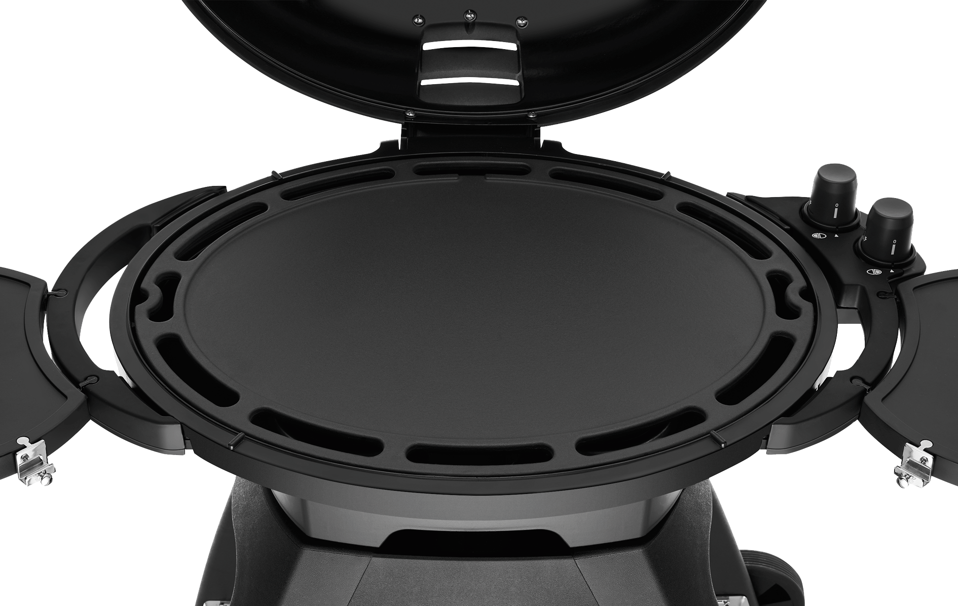 Bigg Bugg 2 Burner BBQ & Trolley - Graphite Enamel