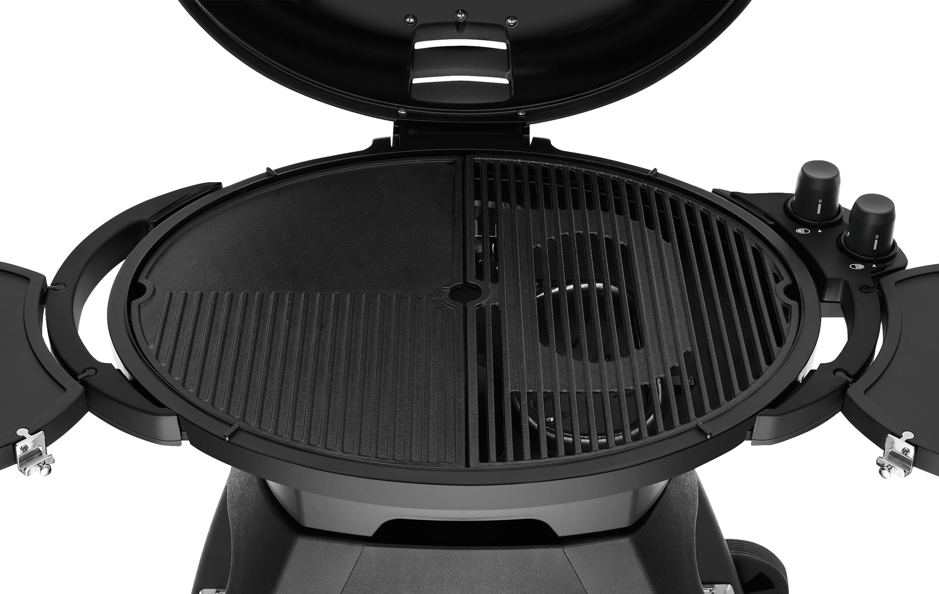 Bigg Bugg 2 Burner BBQ & Trolley - Amber Enamel