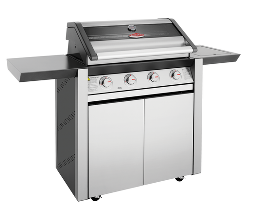 1600S Series - 4 Burner BBQ & Side Burner Trolley