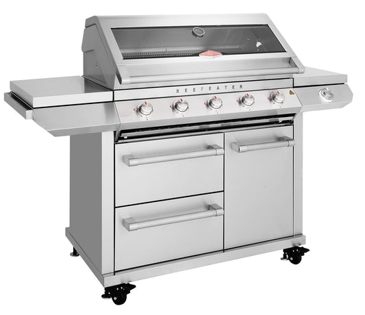 7000 Series Classic 5 Burner BBQ & Side Burner Trolley
