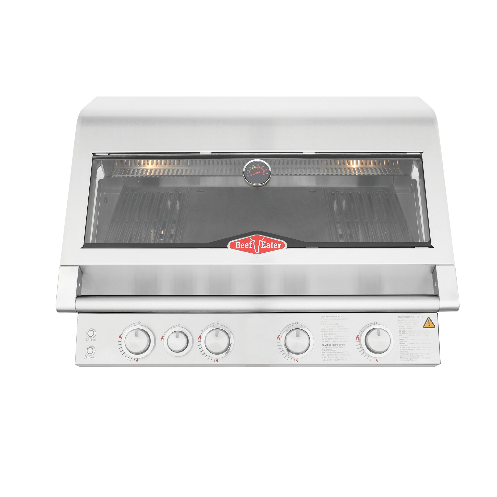 7000 Series Premium 4 Burner Built In BBQ
