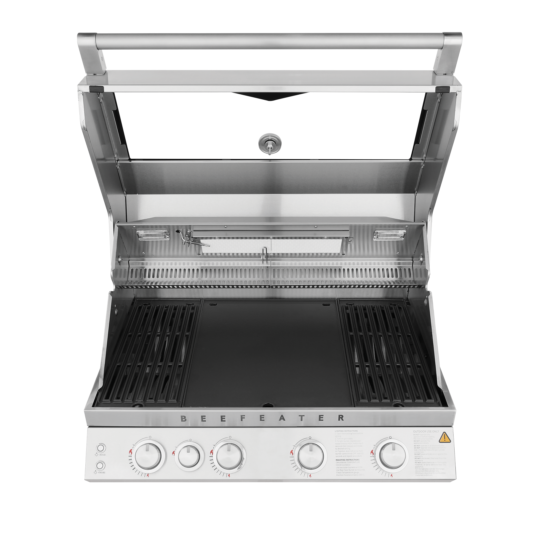 7000 Series Premium 4 Burner Built In BBQ
