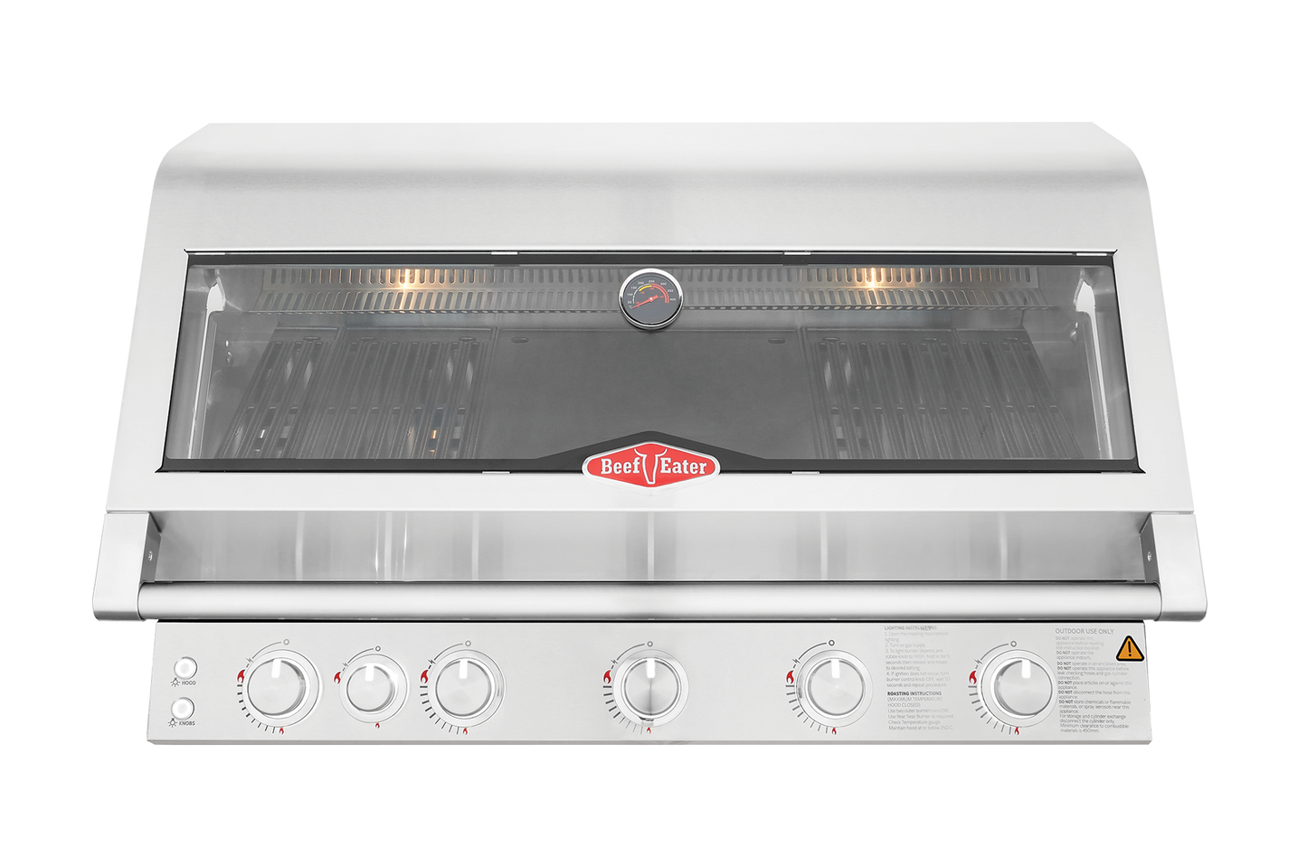 7000 Series Premium 5 Burner Built In BBQ