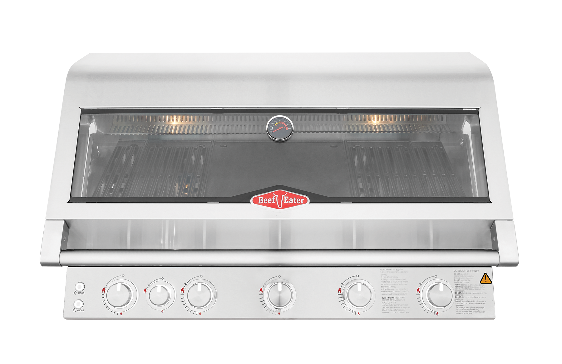 7000 Series Premium 5 Burner Built In BBQ