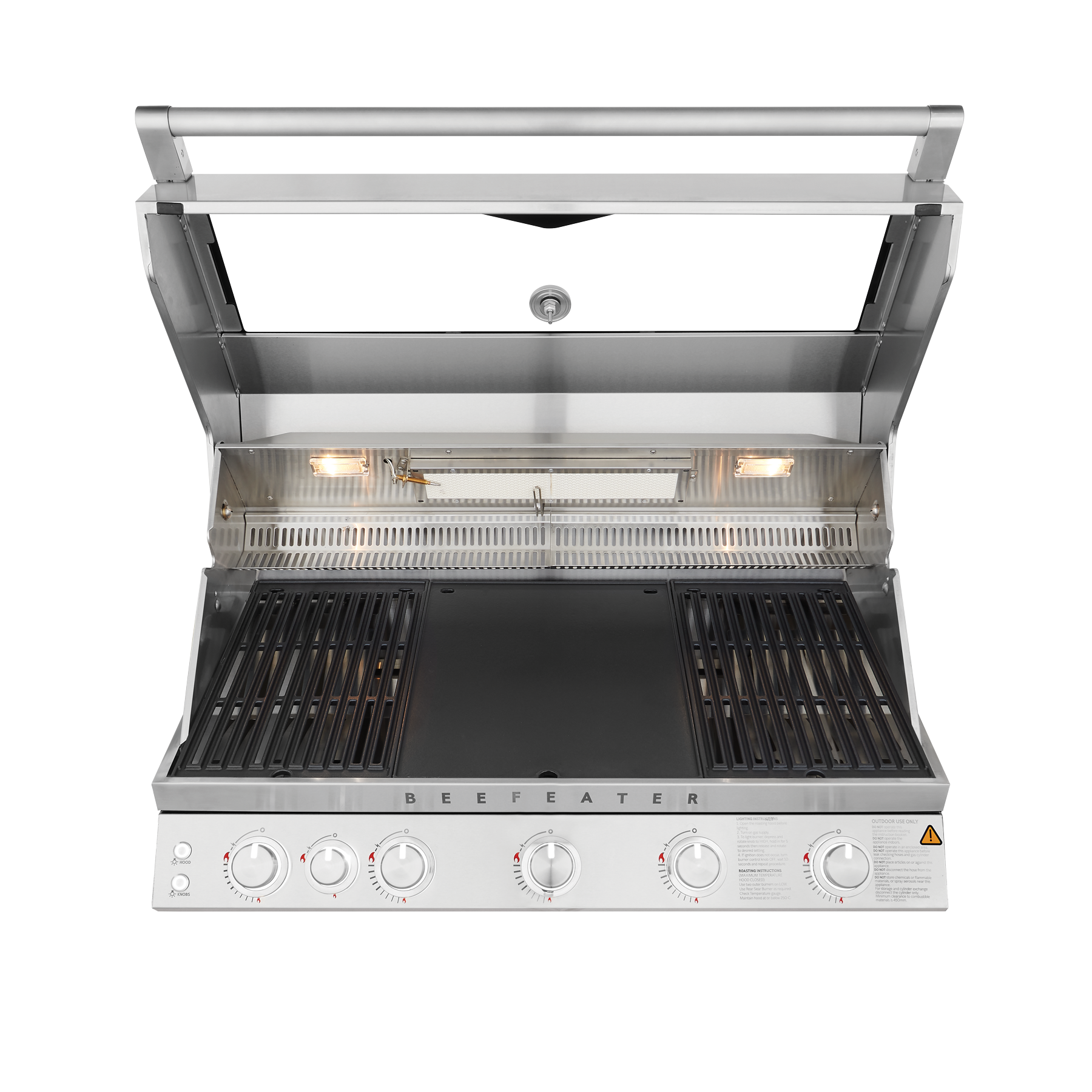 7000 Series Premium 5 Burner Built In BBQ