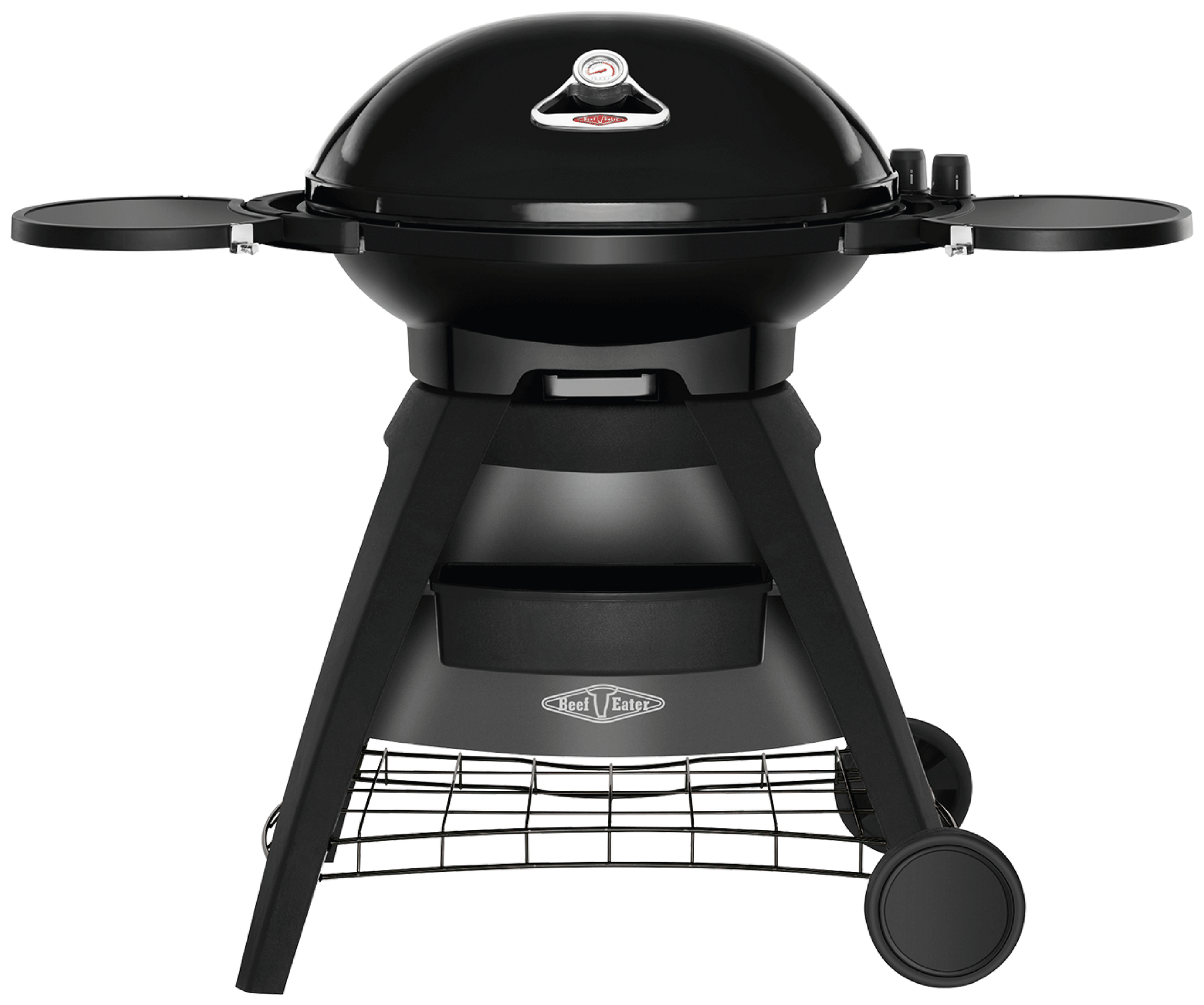 Bigg Bugg 2 Burner BBQ & Trolley - Graphite Enamel