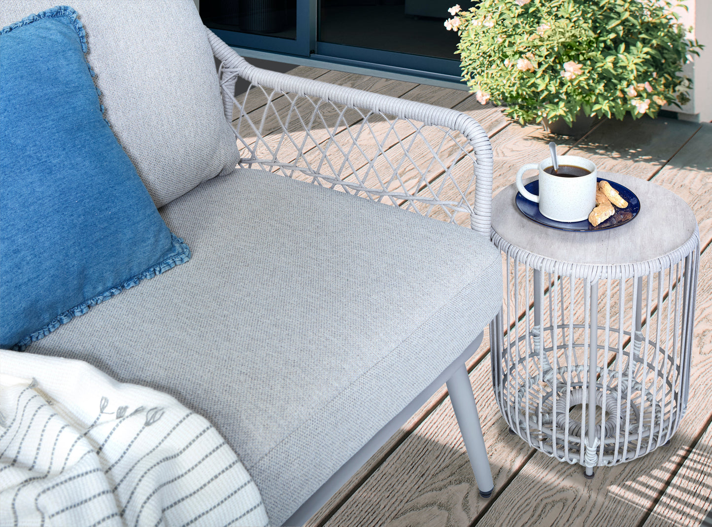 Toulon 4-Seat Corner Set