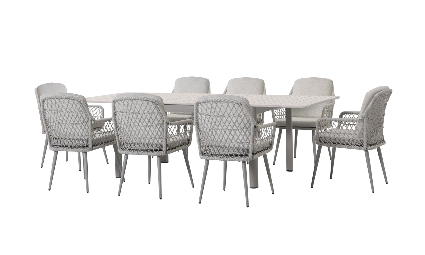 Toulon Dining Set with Extending Table