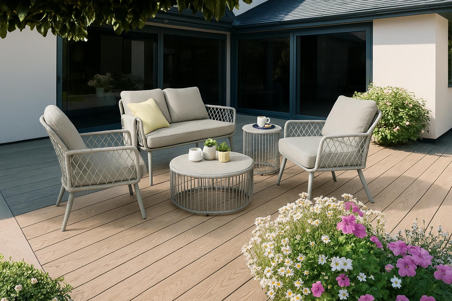 Toulon 4-Seat Lounge Set
