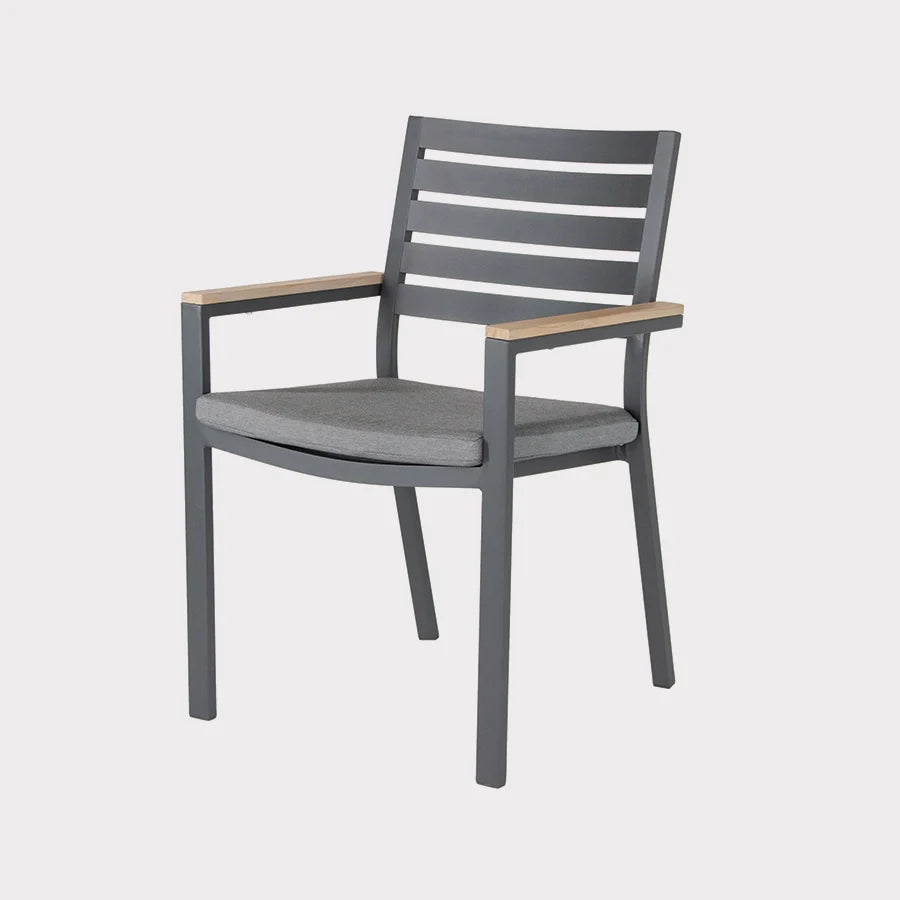 elba 6 Seat Dining Set with 3 Chairs and 1 Bench