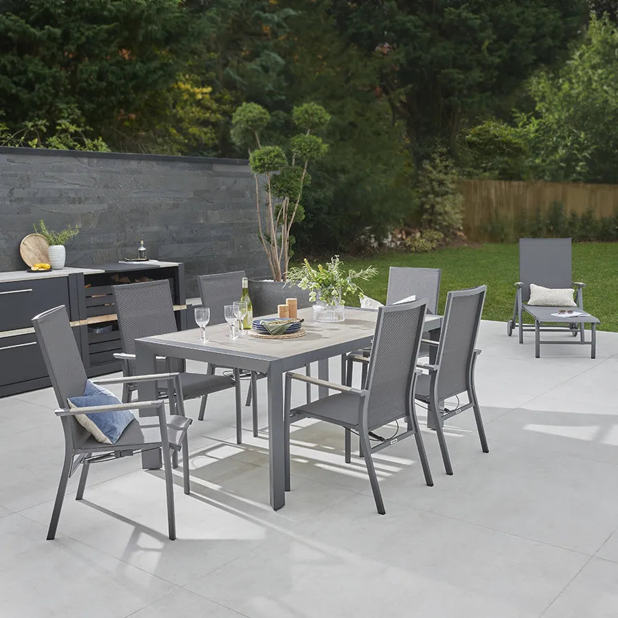 Surf 6 Seat Dining Set