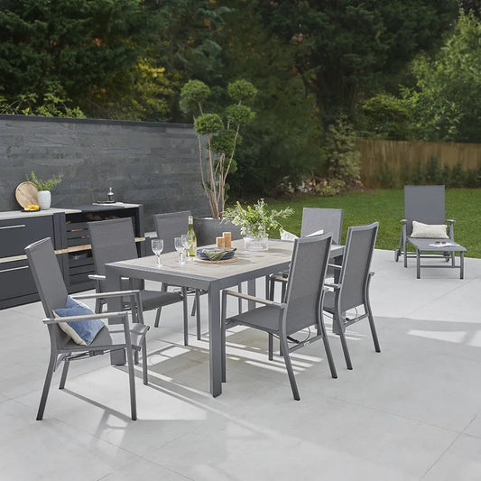 Surf 6 Seat Dining Set